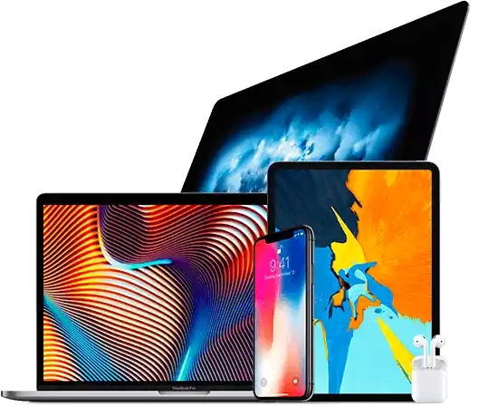 Техника Apple, которую ремонтируют в Apple Pro